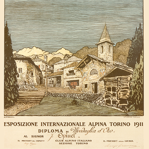 L'exposition internationale alpine de Turin