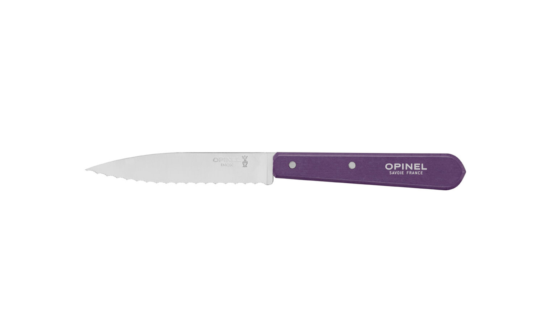 Couteau julienne manche en bois vernis aubergine L'ECONOME Ref. CL