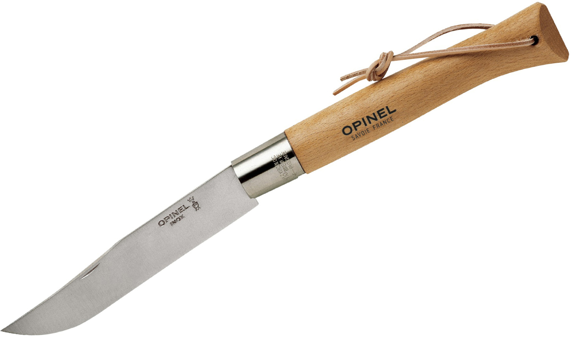 Opinel Giant No 13 Folding Knife Beechwood (8.75 Satin) - Blade HQ