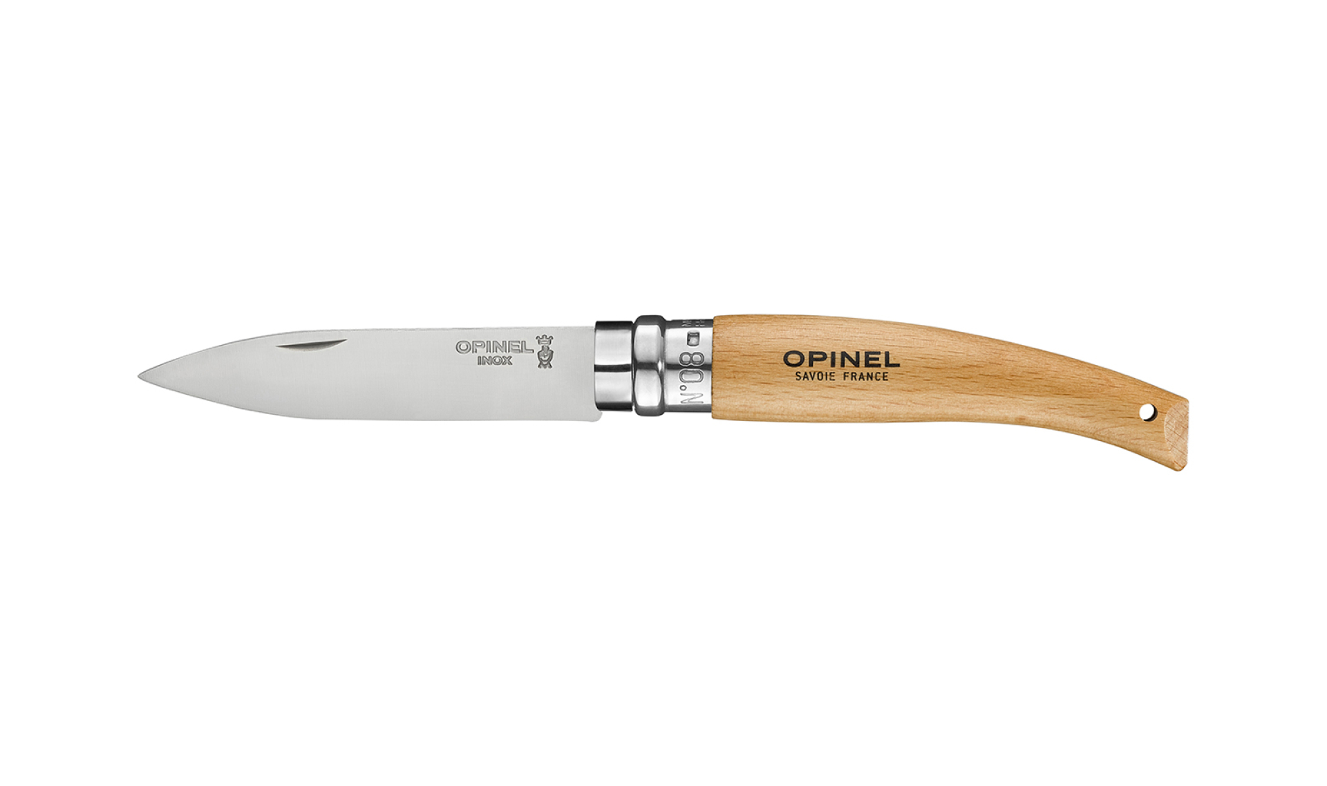 Couteau à champignon avec brosse coloris naturel n°8 Opinel : Coutellerie  outdoor OPINEL jardin - botanic®