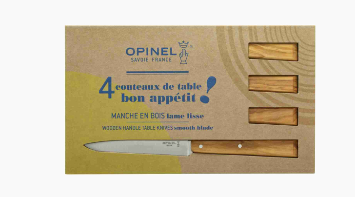 Boîte 12 couteaux de table n°125 Bon Appétit PRO - Opinel - 1612.12